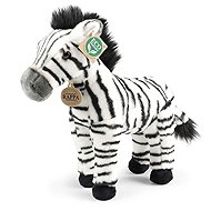 Rappa Plush Zebra, standing, 30 cm, Eco-Friendly - Soft Toy