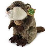 Rappa Plush Beaver 25 cm, Eco-Friendly - Soft Toy