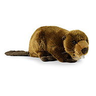 Rappa Plush Beaver 28 cm, Eco-Friendly - Soft Toy