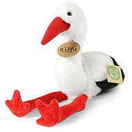 Rappa Plyšový čáp 20 cm, Eco-Friendly - Soft Toy