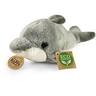 Rappa Plush Dolphin 19 cm, Eco-Friendly - Soft Toy