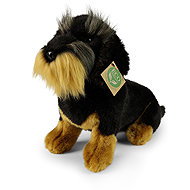 Rappa Plush Wire-haired Dachshund, Sitting, 30 cm - Soft Toy
