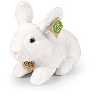 Rappa White Plush Rabbit, 23 cm, Eco-Friendly - Soft Toy