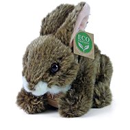 RAPPA Plush Brown Lying Rabbit 17 cm, Eco-Friendly - Soft Toy