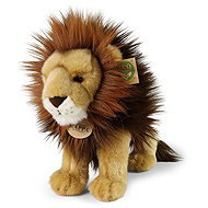Rappa Standing Plush Lion, 28 cm, Eco-Friendly - Soft Toy