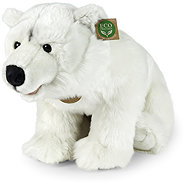 Rappa Plush Polar Bear, 47 cm, Eco-Friendly - Soft Toy