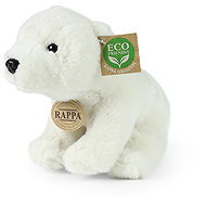 Rappa Plush Polar Bear, Sitting, 20 cm - Soft Toy