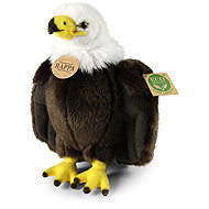 Rappa Plush Eagle 25 cm, Eco-Friendly - Soft Toy