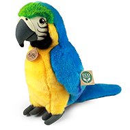 Rappa Plush Bird – Macaw, 28 cm, Eco-Friendly - Soft Toy