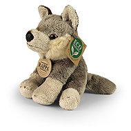 Rappa Plush Wolf 13 cm, Eco-Friendly - Soft Toy