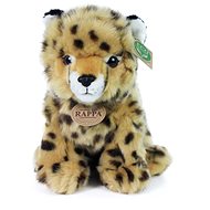 RAPPA Plush cheetah sitting 25 cm, Eco-Friendly - Soft Toy