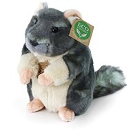 RAPPA Plush chinchilla standing 15 cm, Eco-Friendly - Soft Toy