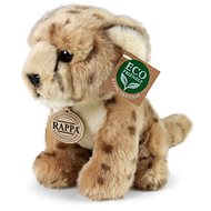 RAPPA Plush cheetah sitting 18 cm, Eco-Friendly - Soft Toy