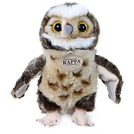 RAPPA Plush owl standing 22 cm, Eco-Friendly - Soft Toy