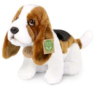 RAPPA Plush basset 32 cm, Eco-Friendly - Soft Toy