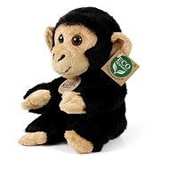RAPPA Plush monkey chimpanzee sitting 18 cm, Eco-Friendly - Soft Toy