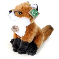 RAPPA Plush fox sitting 21 cm, Eco-Friendly - Soft Toy