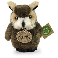 RAPPA Plyšový pták sova/výr 13 cm, Eco-Friendly  - Plyšák