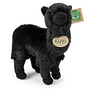 RAPPA Plush alpaca llama black 23 cm, Eco-Friendly - Soft Toy