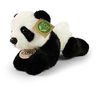 RAPPA Plush panda lying 20 cm, Eco-Friendly - Soft Toy