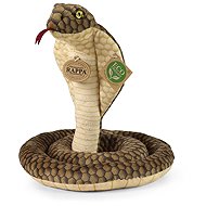 RAPPA Plush snake cobra 127 cm, Eco-Friendly - Soft Toy