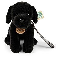 RAPPA Plush labrador black 25 cm, Eco-Friendly - Soft Toy