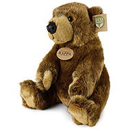 RAPPA Plush brown bear 25 cm, Eco-Friendly - Soft Toy