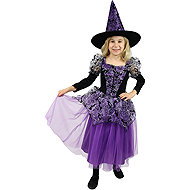 Rappa Witch children's costume – purple (S) - Costume