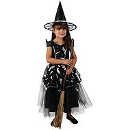 Rappa Witch bat children's costume (M) eco-packaging - Costume