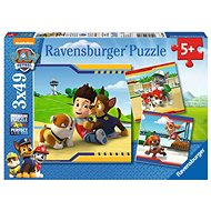 RAVENSBURGER Puzzle Paw Patrol: Heroes 3 × 49 pieces - Jigsaw Puzzle