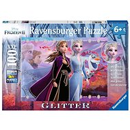 RAVENSBURGER Glitter Puzzle Ice Kingdom 2 XXL 100 pieces - Jigsaw Puzzle