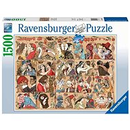 RAVENSBURGER Puzzle Love through the ages 1500 pieces - Jigsaw Puzzle