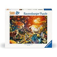 Ravensburger The Sword Excalibur in the Forest 500 Pieces - Jigsaw Puzzle