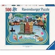 Ravensburger Old Town, Stockholm 500 Pieces - Jigsaw Puzzle