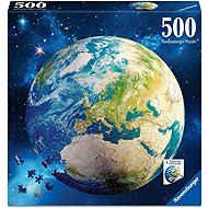 Ravensburger Planet Earth 500-piece Round Puzzle - Jigsaw Puzzle