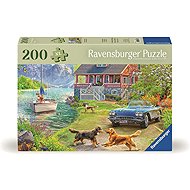Ravensburger Summer at the Lake 200 Pieces - Jigsaw Puzzle