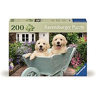 Ravensburger Golden Retrievers 200 Pieces - Jigsaw Puzzle