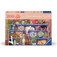 Ravensburger Cats on the Shelf 200 Pieces - Jigsaw Puzzle