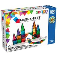 MagnaTiles Magnetic Construction Set 100 Clear - Building Set