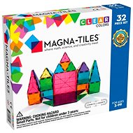 Valtech MagnaTiles 32 Clear Magnetic Kit - Building Set