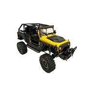 DF models DF-4S PRO Crawler yellow 313 mm 1:10, winch, LED - Remote Control Car