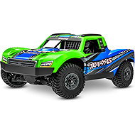 Traxxas Mini Slash 1:12 BL-2s 4WD RTR green - Remote Control Car