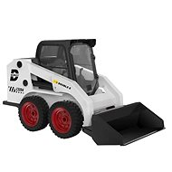 Dupla E RC Bobcat 1:14 4×4, fehér - Távirányítós markoló