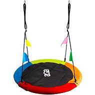 Aga Hanging swing circle 120 cm four colours with flags - Swing