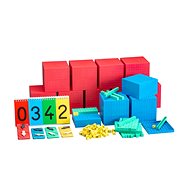 RePlastic Base Ten set 198 - Educational Set