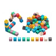 ReWood connecting blocks coloured 100 - Educational Set