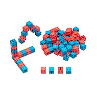 ReWood connecting blocks red/blue 100 - Educational Set
