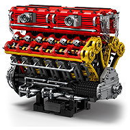 Reobrix 33017 V12 Engine - Building Set