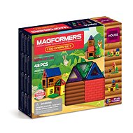 Magformers Mini Log Cabin - Building Set