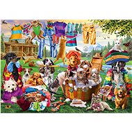 Schmidt Puzzle Crazy Pet Garden 1000 pieces - Jigsaw Puzzle